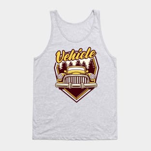 Vehicle Badge Tank Top